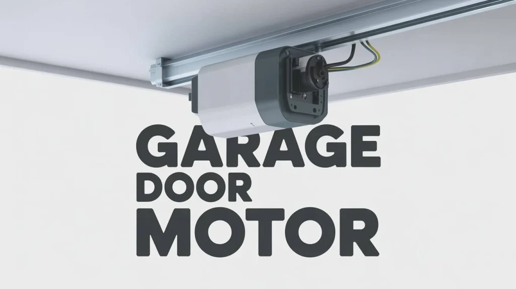 Garage door motor Garage door motor