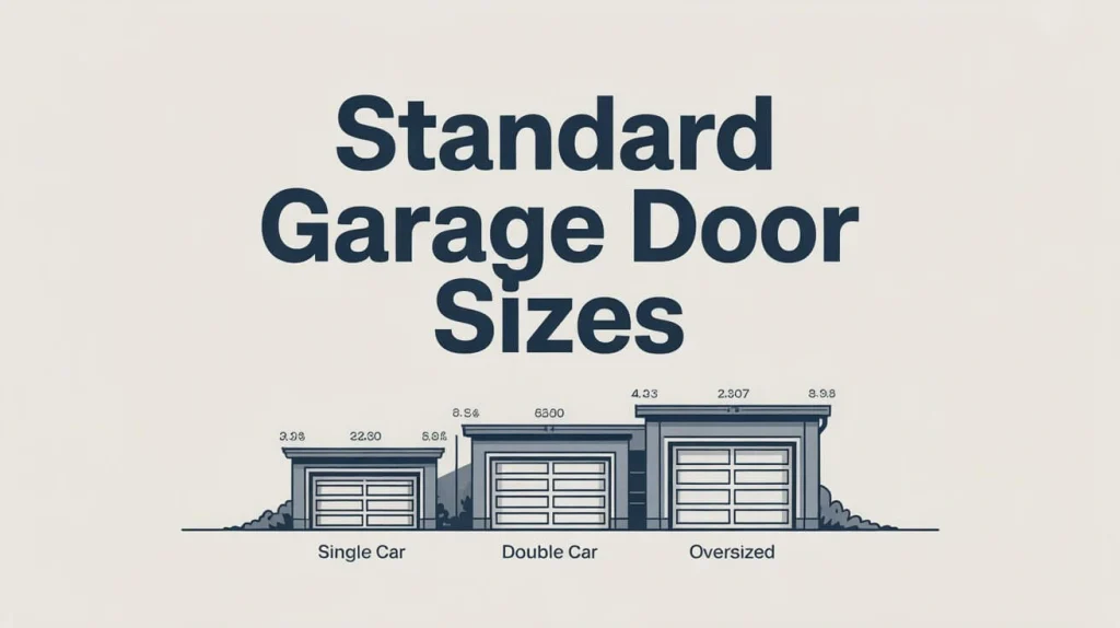 Standard garage door sizes Standard garage door sizes