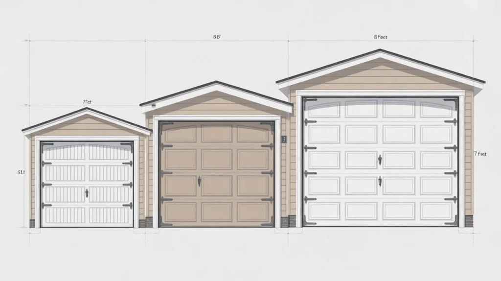 Standard garage door sizes 5 Standard garage door sizes