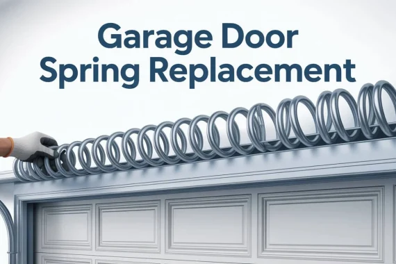 Garage door spring replacement Garage door spring replacement